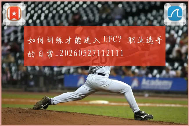 如何训练才能进入 UFC？职业选手的日常_20260527112111